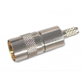 Coaxial Connector BT43 Straight Female Crimp 